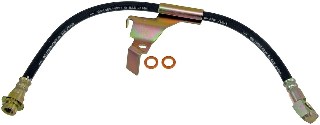 H38262 – DORMAN Brake Line, OE Replacement 17.63 Inch Segment 1 Length/ 18.00 Inch Segment 1 Overall Length Single Ho...